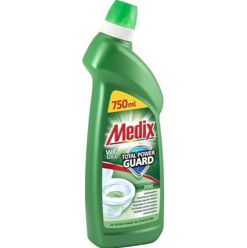 Препарат За Почистване На Тоалетна Бор 750 Мл Medix Total Power Guard