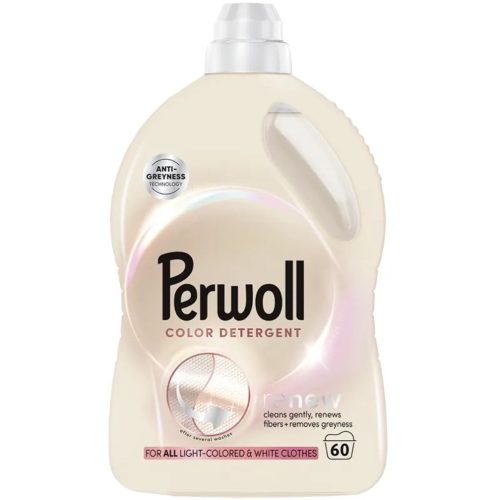Гел за Пране Perwoll за Светли Тъкани 3л