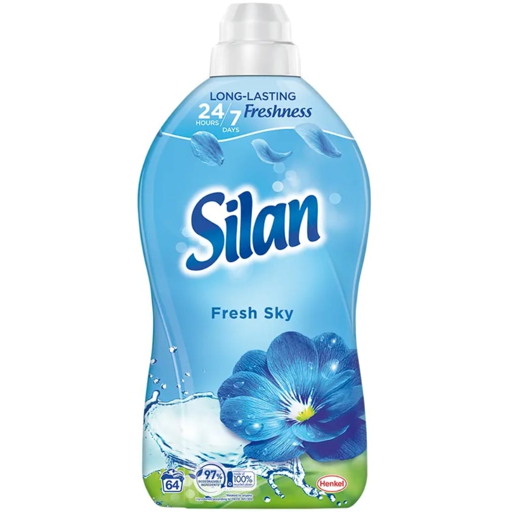 0000028178 Омекотител Silan Fresh Sky 64 Пранета 1.408л