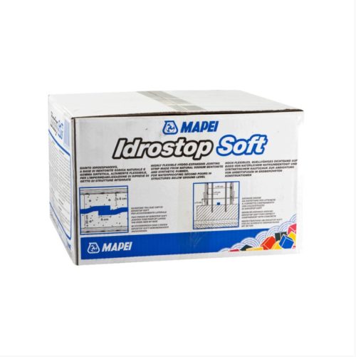 Хидро-изолационна - водонабъбваща лента - Idrostop Soft - 5 m Mapei Idrostop Soft