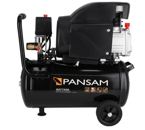 Компресор 24L PANSAM A077020 с маслено смазване 1500W 8 bar