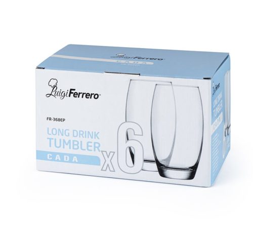 Чаша за вода Luigi Ferrero Cada FR-368EP 510ml, 6 броя1006915