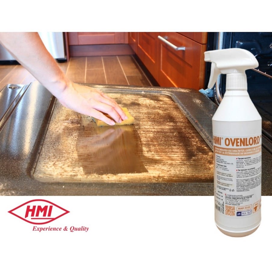 0000028917 Професионален обезмаслител за отстраняване на мазнини и нагари при печене и пържене Danex HMI® OVENLORD FOAM 650 мл.