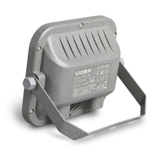 Прожектор Соларен Led Автономен  Със  Панел И Датчик За Движение VIDEX VL-FSO4-205-S 20W/5K