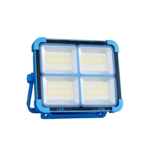 0000029046 LED работен прожектор Ledmax 50 W 6500K с вградена батерия и соларен панел