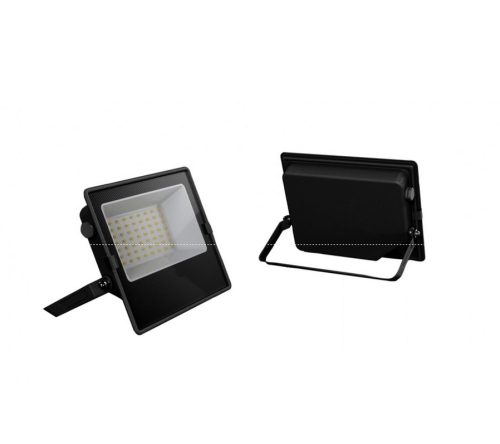 Led Прожектор Черен 50w 230v 4000lm Pf0.9 4000k