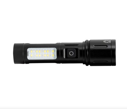 LED Фенер със зуум и странично светене 8W/8W, 6500K/5500K, 5V DC, IP44