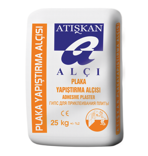 Гипс Лепило Atiskan Celik Yapi 25КГ/54бр/палет