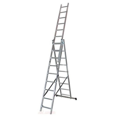 Алуминиева трираменна стълба 3х9 227 АРОН AL-CH 309