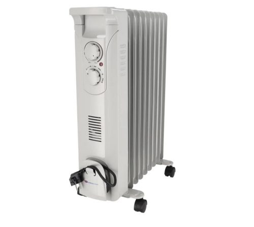 Маслен нагревател с подаване на въздух DESCON DA-J2052F 2000W +400W