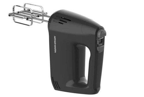Миксер Arthur Martin HM9116A, 400W, 5 степени на работа, турбо, черен