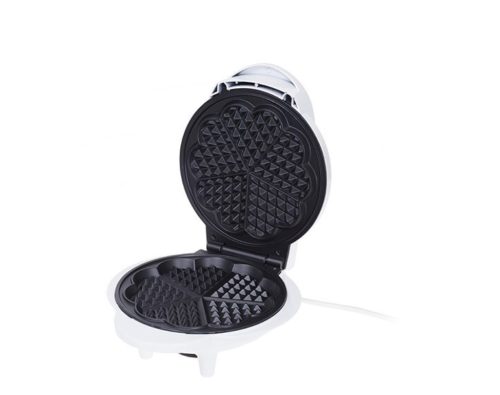 ГофретникCamry CR 3022, за 5 гофрети, 1000 W, Черен, Бял