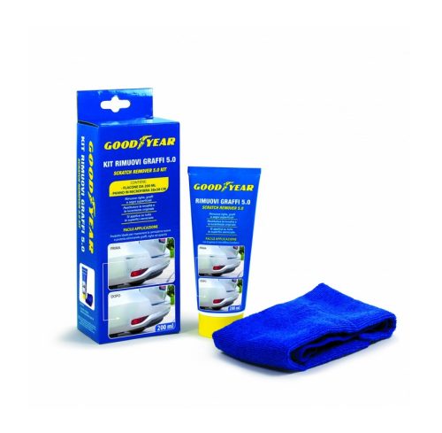 Препарат за премахване на драскотини 200мл с включена микрофибърна кърпа Goodyear Гудиър