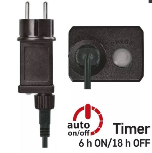 Коледна светлина, 8м, 80 LED крушки, EMOS D4AM02 CLASSIC, многоцветни, FLASH, IP44, таймер