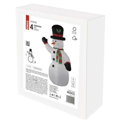 Надуваем Снежен Човек 2м - EMOS DCCF21