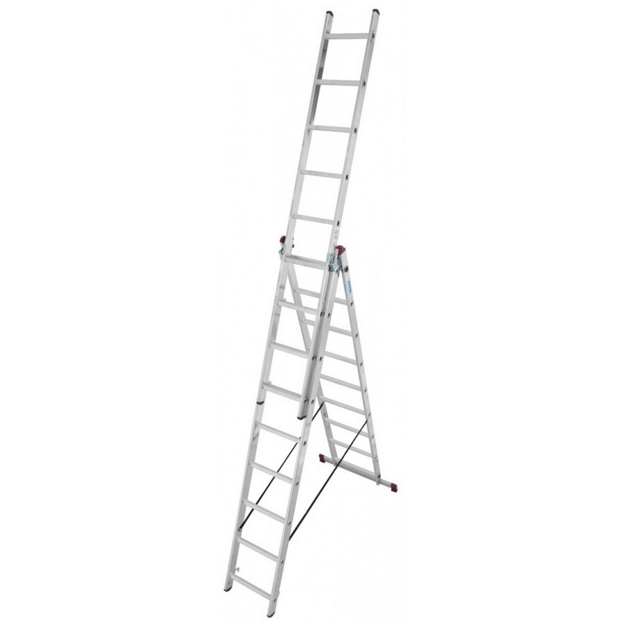 0000030401 Професионална трираменна стълба Krause Corda 3x09