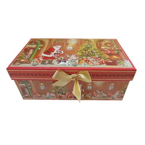 Новогодишен Порцеланов комплект за Кафе  2 Чаши и 2 Чинийки