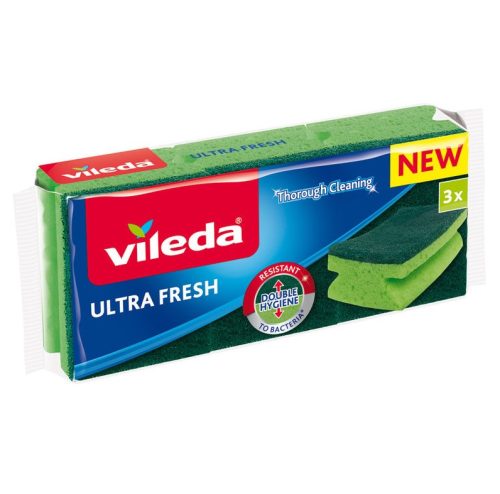 Кухненска Гъба 3 Бр Anti-bac Ultra Vileda Ultra Fresh