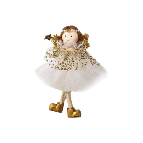 Коледна пухена висулка Балеринa Snow Fairy (14–16 см)