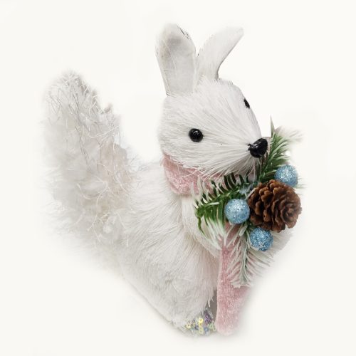 Коледна декоративна фигура „Катеричка“ (18 см)