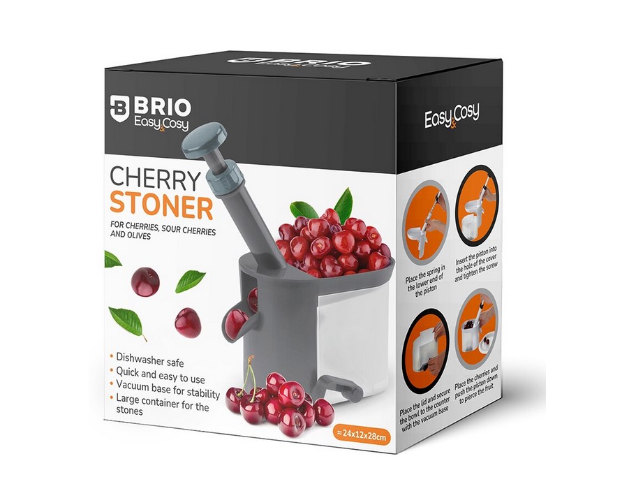 0000030796 Уред за обезкостяване на череши Brio Easy Cosy, 24х12х28см 108015
