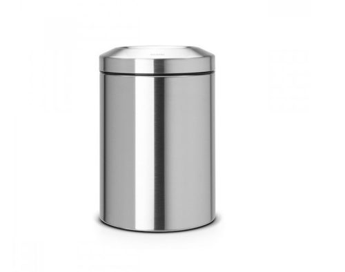 Огнеупорен кош за смет 15 литра Flame Guard, Brilliant Steel, Brabantia Холандия