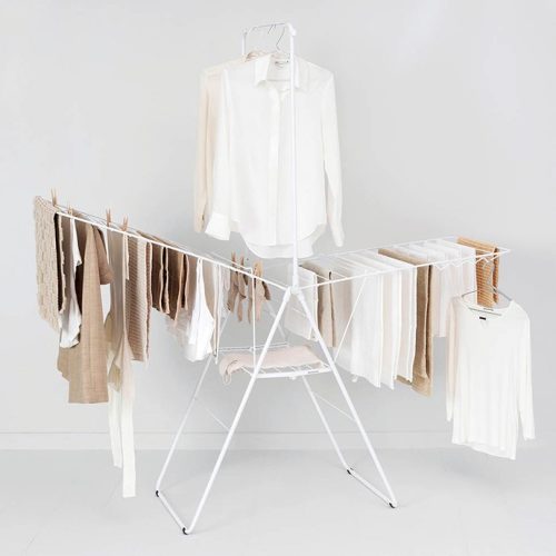 Сушилник за дрехи 25м с допълнителен прът Brabantia HangOn White