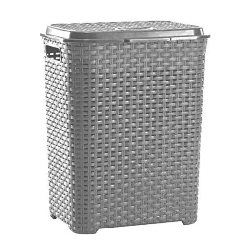 Кош за бельо ратан сив И100250/5