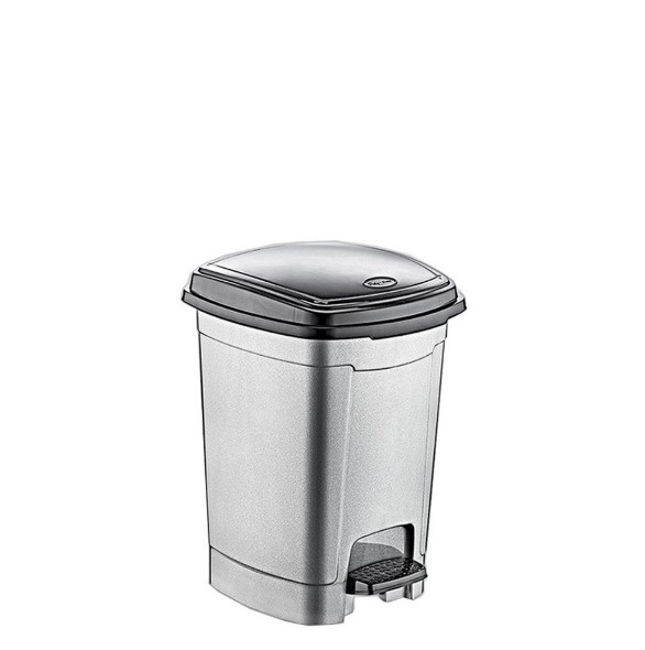 0000030880 Кош с педал 6 литра Сив/Капучино И101876/3,4