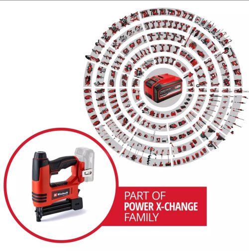 Акумулаторен такер Einhell TE-CN 18 Li - Solo, 2 в 1, 18 V, 16-22 мм, без батерия и зарядно