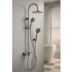Душ система със смесител ALISADO gun grey / оръжейно сив 1 0000030981