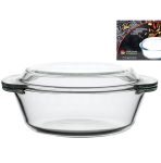 Тенджера с капак огнеупорно стъкло