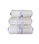 Ролка бяло полиестерно въже кордело KANGOS Ø1 mm 1 0000031002