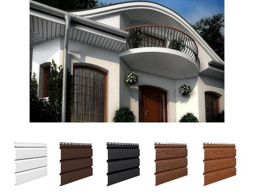 Облицовка за стрехи – Софит SV-08, неперфориран, кафяв, 2700×300 мм (0.81 кв.м.), VILO (30006172)