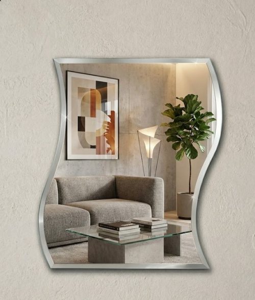 Огледало за баня с фасет ICM B17, 50×70 см – Inter Ceramic