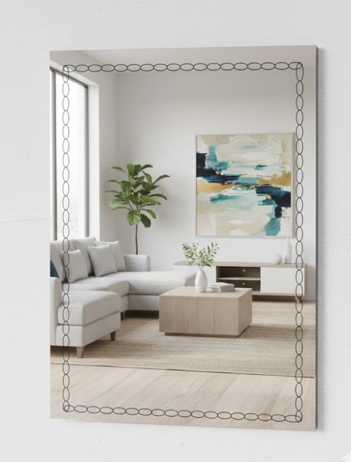 Огледало за баня ICM 1026/45 с фасет – 45×60 см, Inter Ceramic