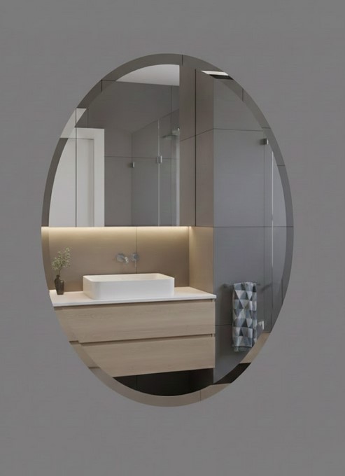 Огледало за баня Ирис B3, с фасет – 45×60 см