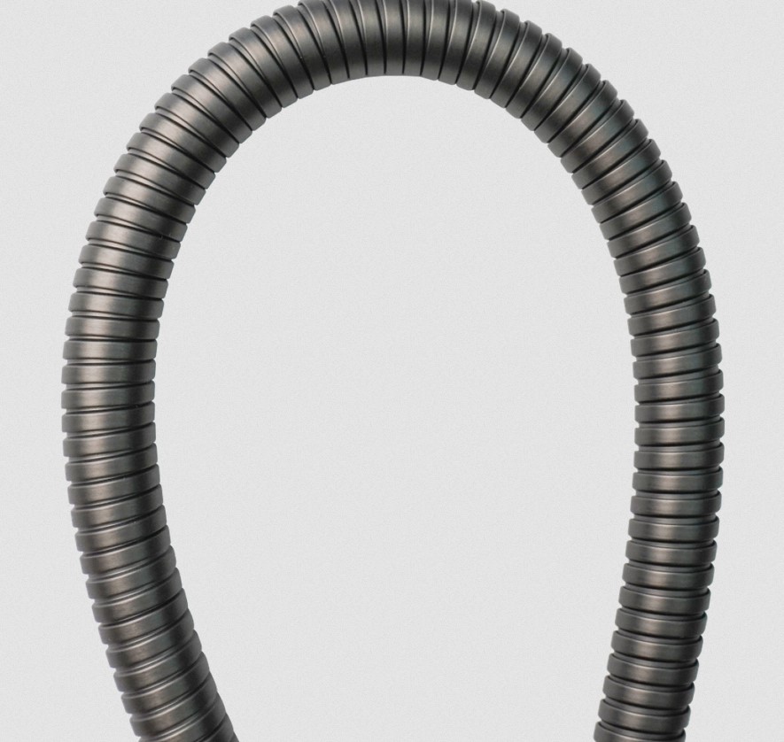 0000031392 Шлаух за душ ICD 150–180GG ANTI TWIST INTER CERAMIC, Gun Gray, против усукване