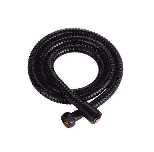 Шлаух Anti Twist 1.2 М Inter Ceramic, Черен Мат, Неръждаема Стомана