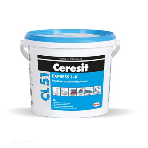 Гъвкава еднокомпонентна хидроизолация   1К 5kg CERESIT CL 51