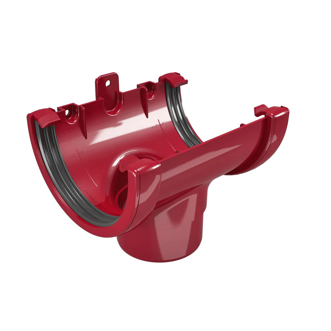 0000023380-2 Снадка с дренаж ф80 класик бордо