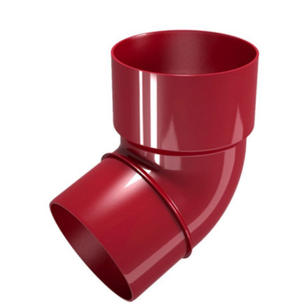 0000023381-2 Дъга ф80 67.5 бордо rainpipe