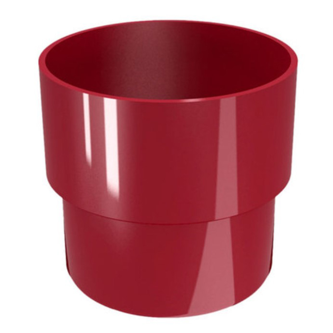 0000023383-2 Муфа ф80 бордо rainpipe