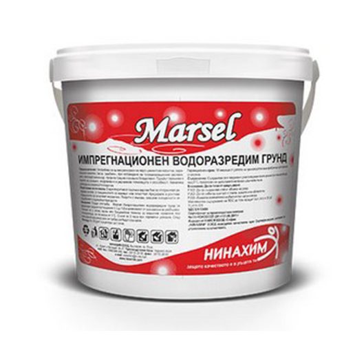 Импрегнационен водоразредим грунд 3 кг MARSEL