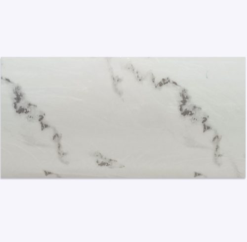 Самозалепващ панел 60х30см мрамор, сиво и бяло