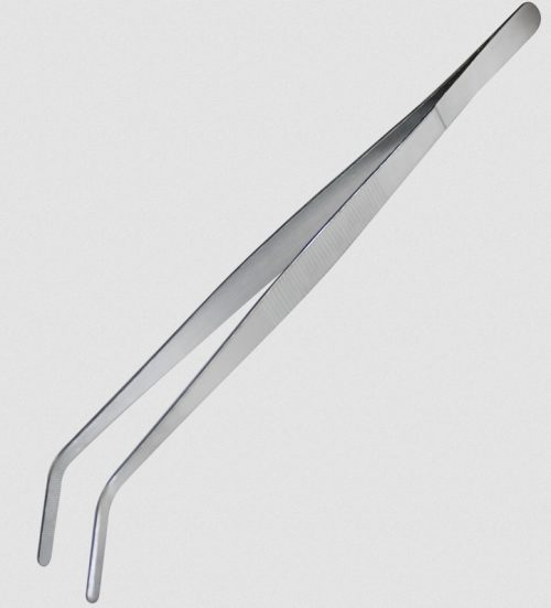 Готварска пинсета със закривен връх 30 см – HORECANO (HC-981153)
