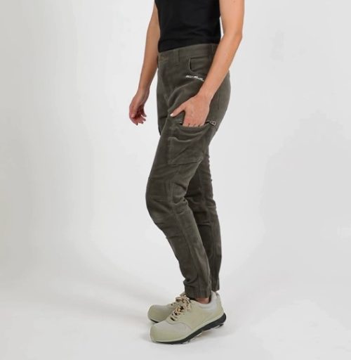 Дамски работен панталон Nine Worths LOZZI 1198.32, цвят Khaki