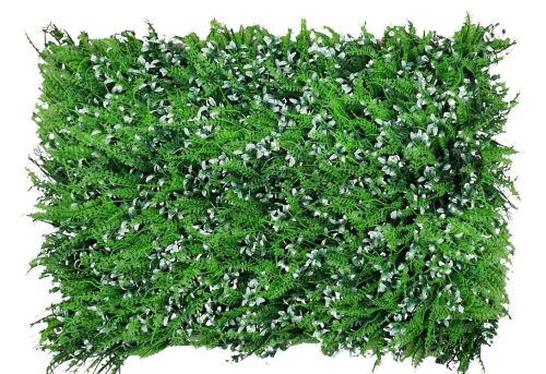 Изкуствена Трева За Стена 40x60см DIY-AP-64 Зелено/Бяло