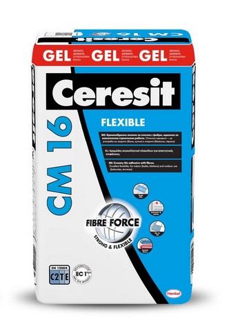 Гъвкаво лепило за деформируеми основи CERESIT CM 16