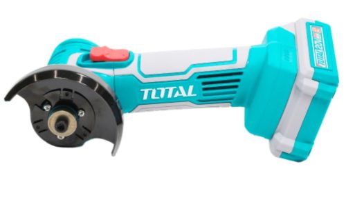 Акумулаторен ъглошлайф TOTAL INDUSTRIAL, 20 V, Ф 76 мм, 1 x 2 Ah